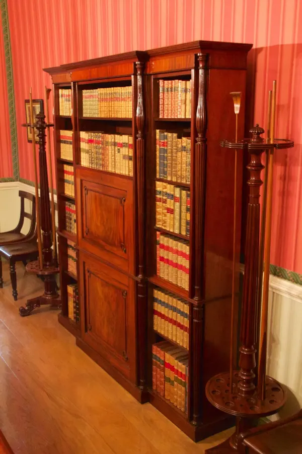Tall wooden bookcase, photo 1